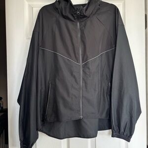 Ivy Park lightweight Black Hooded Zip Jacket